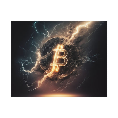 Bitcoin Lightning Poster