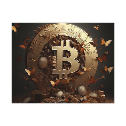 Bitcoin Metamorphosis Poster