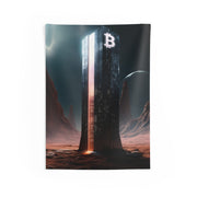 Distant Monument Wall Tapestry