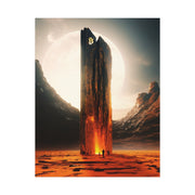 Martian Monolith Poster
