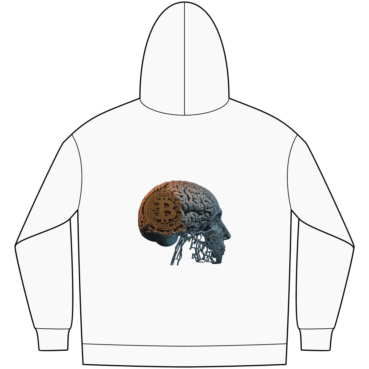 Bitcoin Brain Hoodie - By District
