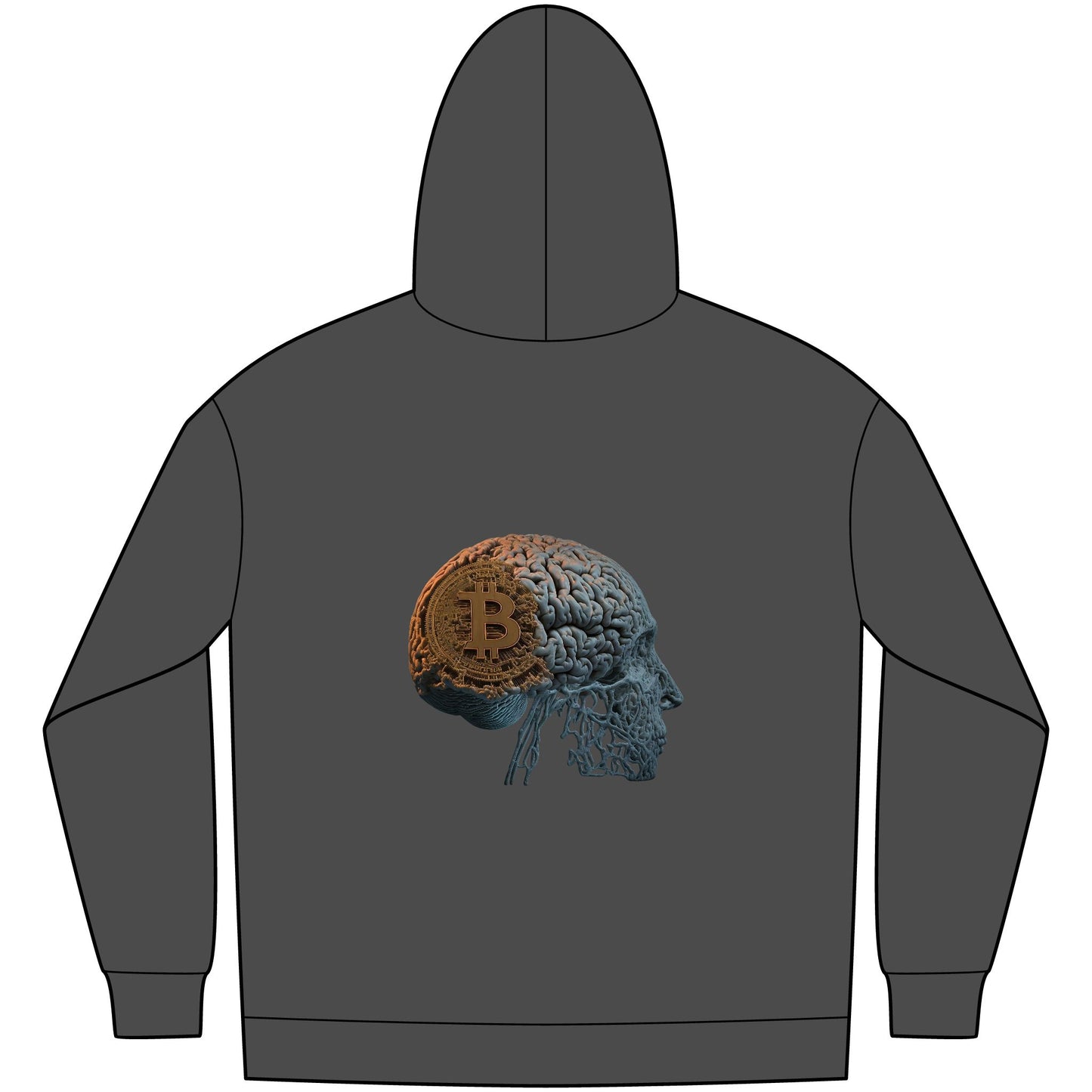 Bitcoin Brain Hoodie - By District