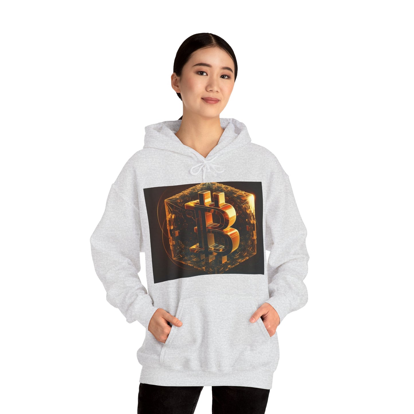 4th Golden Cube of Bitcoin Hoodie