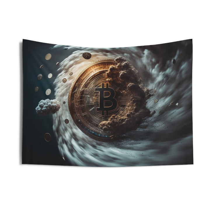 Race Thru Space & Time Wall Tapestry