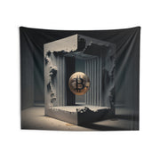 4th Tesseract of Bitcoin Wall Tapestry