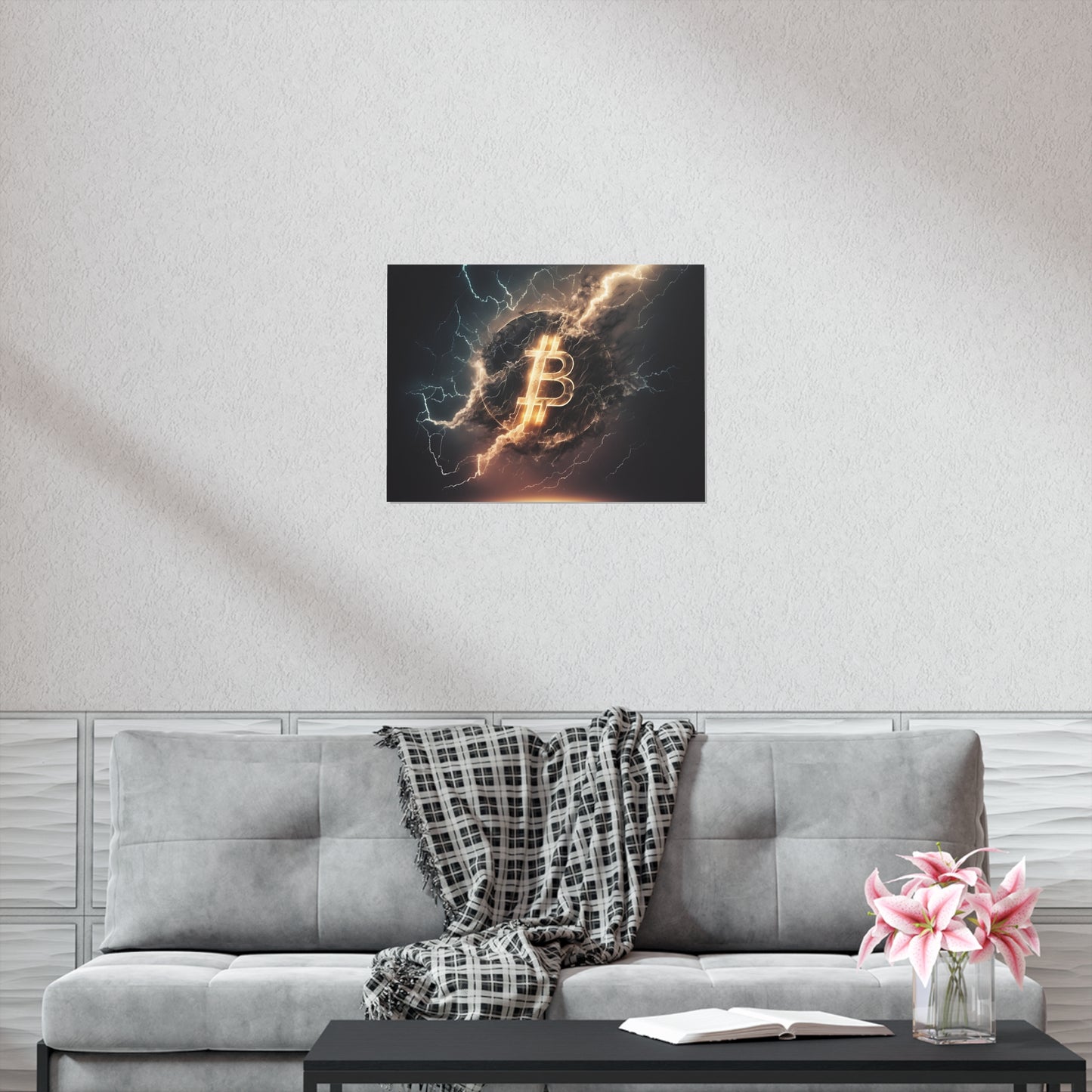 Bitcoin Lightning Poster