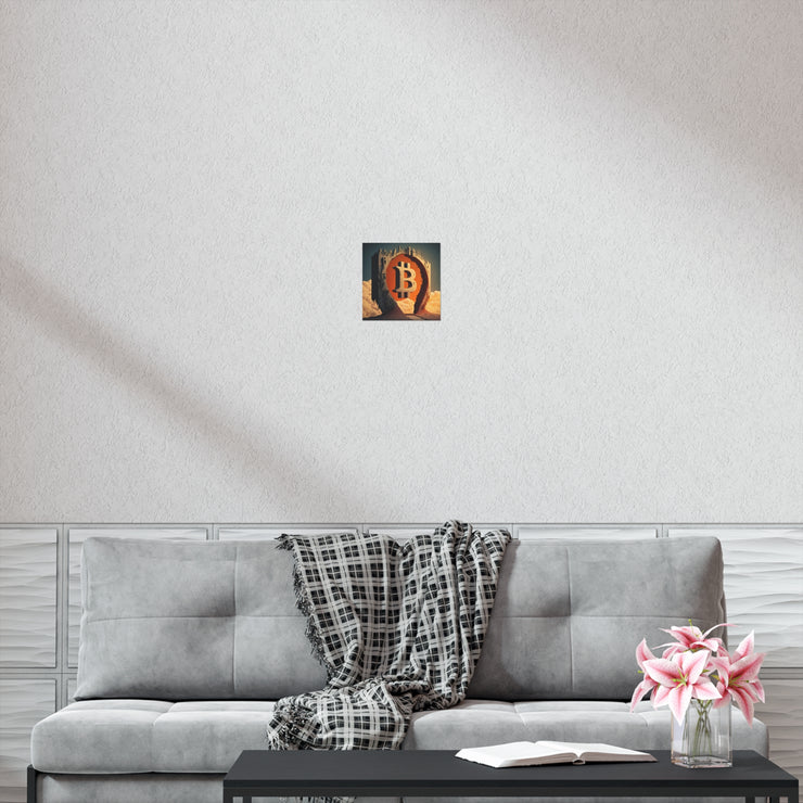 Walled City of Bitcoin Poster
