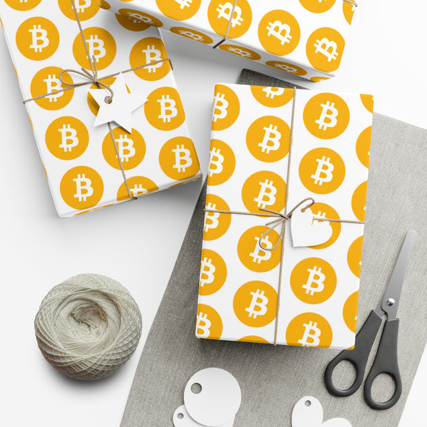 Bitcoin Gift Wrap Papers