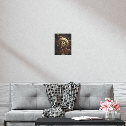 Bitcoin Metamorphosis Poster