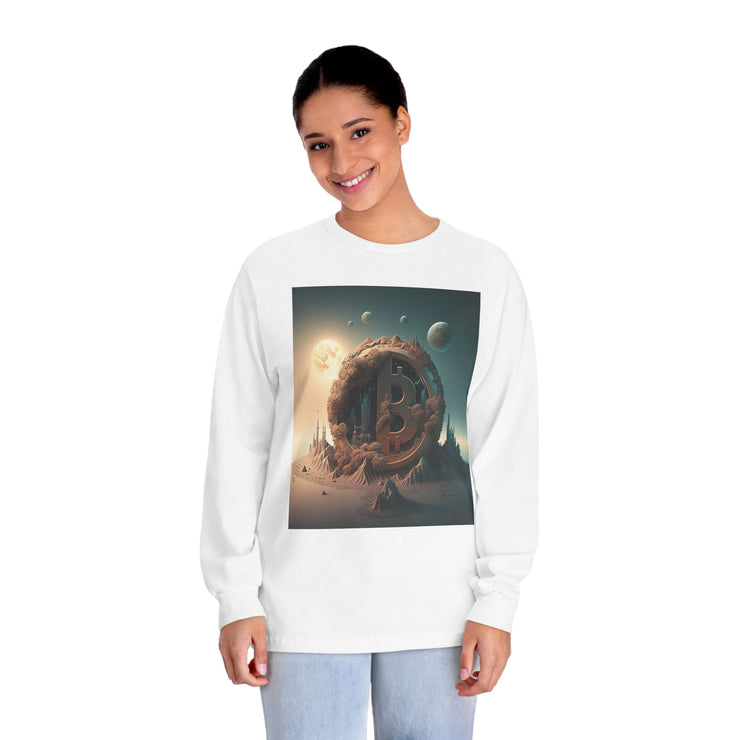 4th Globe of Bitcoin Long Sleeve
