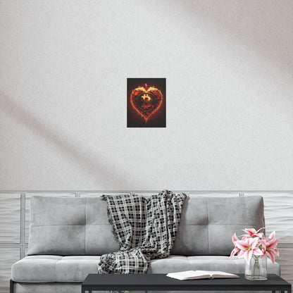 Love Bitcoin Poster