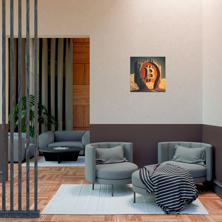 Walled City of Bitcoin Poster