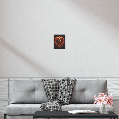 Love Bitcoin Poster