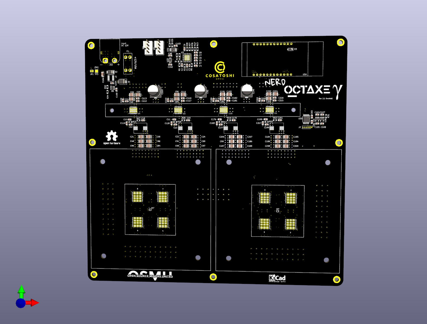 Nerd Octaxe Gamma Bitcoin Miner - FOUNDER'S BATCH