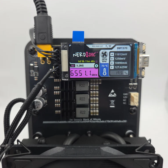 Nerd Qaxe++ Rev 6 PRO - Pleb Edition