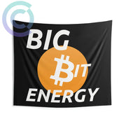 Big Bit Energy Wall Tapestry 104 × 88 Home Decor