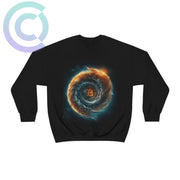Bitcoin Milkyway Sweatshirt S / Black