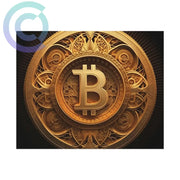 Bitcoin Shrine Poster 10 X 8 (Horizontal) / Uncoated