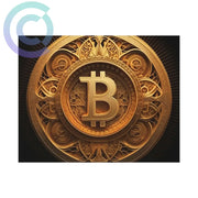 Bitcoin Shrine Poster 14 X 11 (Horizontal) / Uncoated