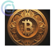 Bitcoin Shrine Poster 20 X 16 (Horizontal) / Uncoated