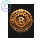 Bitcoin Shrine Poster 6 X 8 (Vertical) / Uncoated