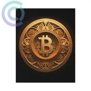 Bitcoin Shrine Poster 8 X 10 (Vertical) / Uncoated