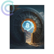 Bitcoin Stargate Poster 11 X 14 (Vertical) / Uncoated