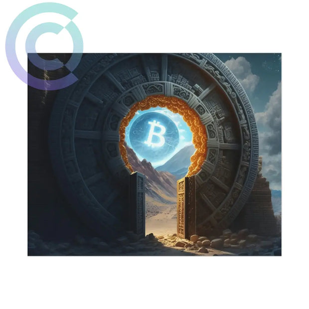 Bitcoin Stargate Poster 20 X 16 (Horizontal) / Uncoated