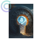 Bitcoin Stargate Poster 5 X 7 (Vertical) / Uncoated