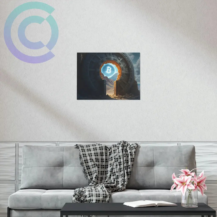 Bitcoin Stargate Poster