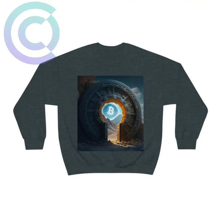 Bitcoin Stargate Sweatshirt S / Dark Heather