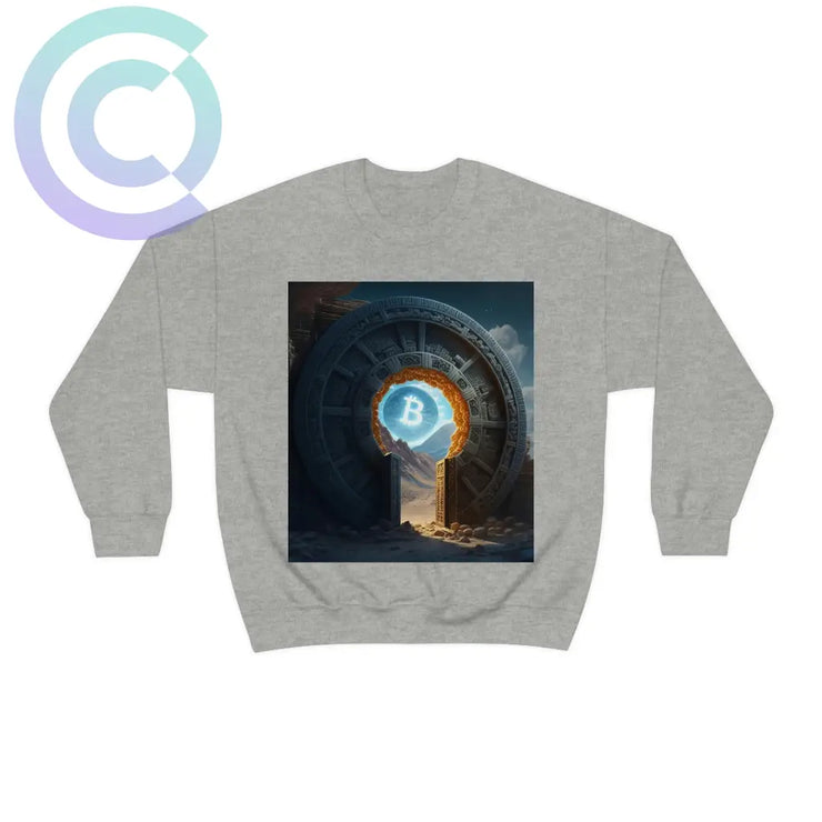 Bitcoin Stargate Sweatshirt S / Sport Grey