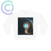Bitcoin Stargate Sweatshirt S / White