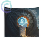 Bitcoin Stargate Wall Tapestry 60 × 50 Home Decor