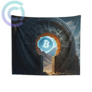 Bitcoin Stargate Wall Tapestry 80 × 68 Home Decor
