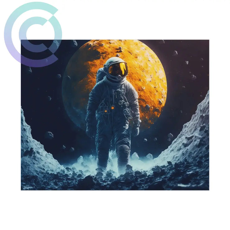 Bitcoinaut Poster 10 X 8 (Horizontal) / Uncoated