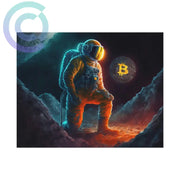 Bitcoinaut Poster 14 X 11 (Horizontal) / Uncoated
