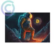 Bitcoinaut Poster 18 X 12 (Horizontal) / Uncoated