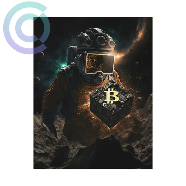 Genesis Block Poster 11 X 14 (Vertical) / Uncoated