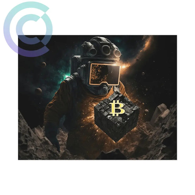 Genesis Block Poster 14 X 11 (Horizontal) / Uncoated