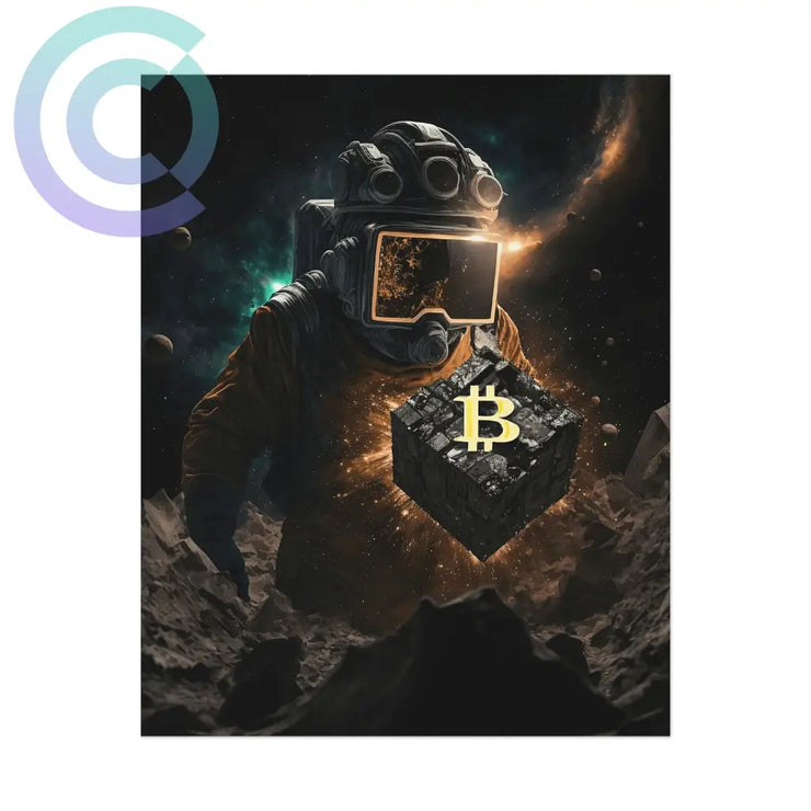 Genesis Block Poster 16 X 20 (Vertical) / Uncoated
