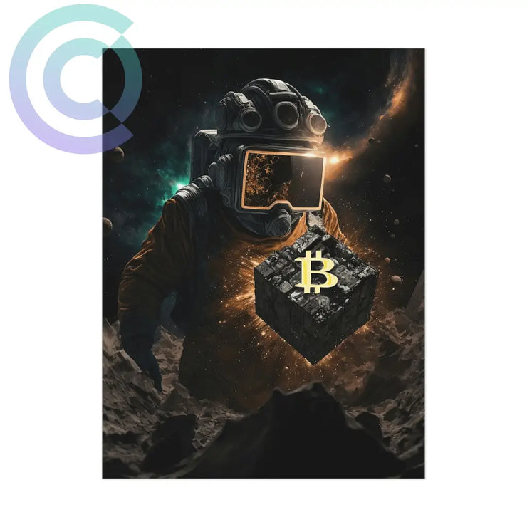 Genesis Block Poster 6 X 8 (Vertical) / Uncoated