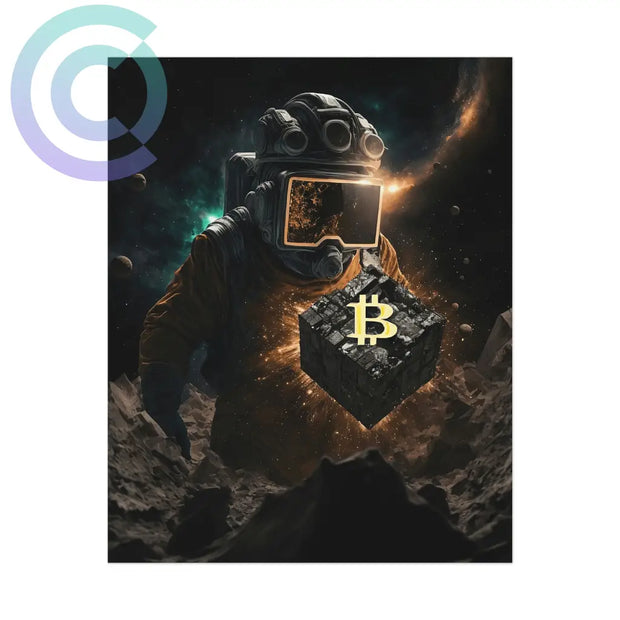 Genesis Block Poster 8 X 10 (Vertical) / Uncoated